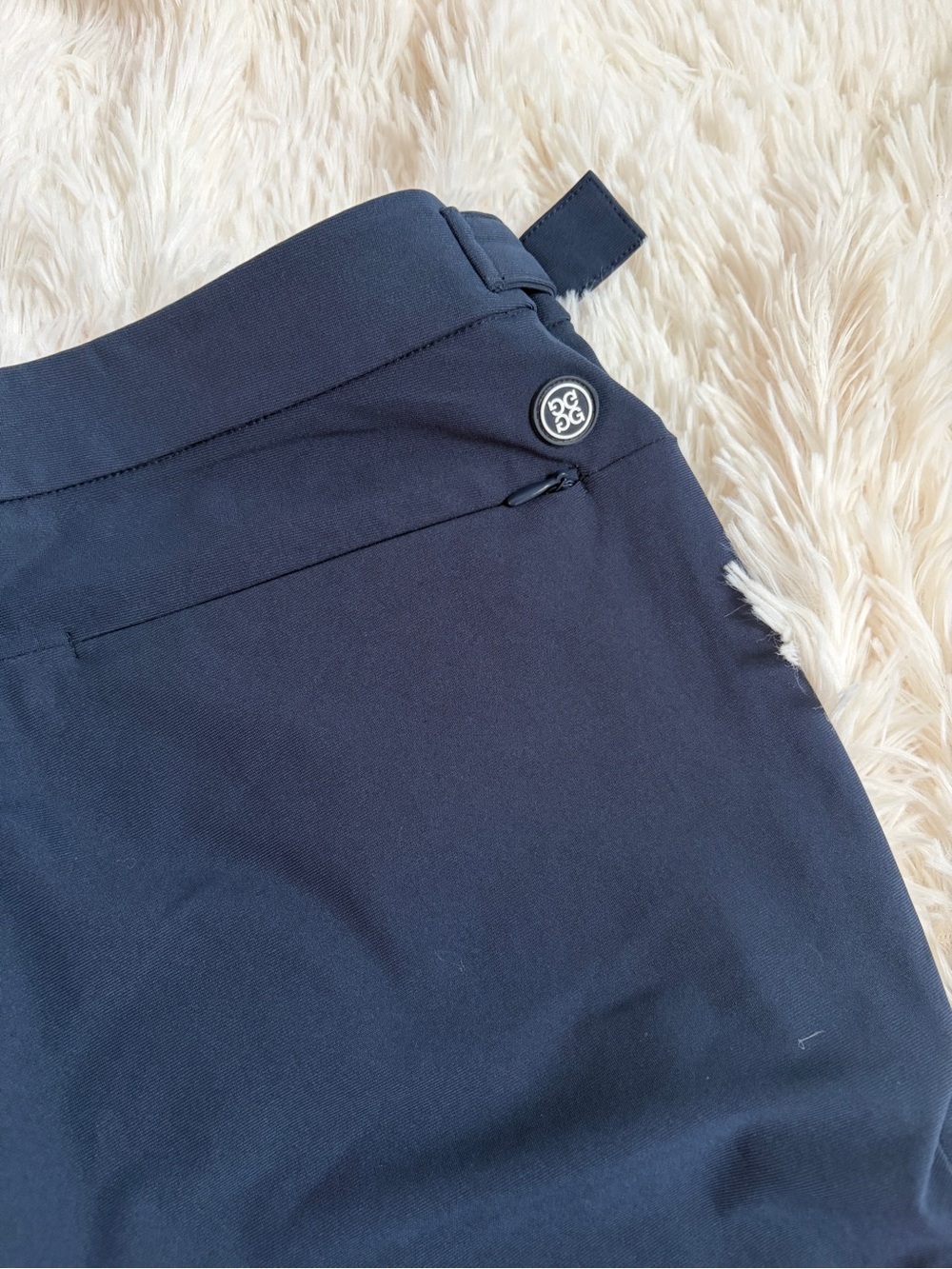 G/Fore Men's Tech Tab 4 Way Stretch Golf Pants Trouser Navy Blue 32x28 G4MS23B91 - Picture 9 of 12